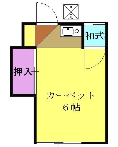 石黒荘の間取り