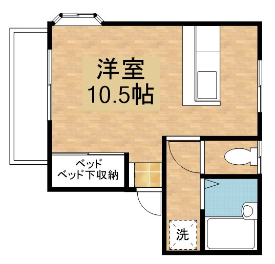 レッドハイツ高村の間取り