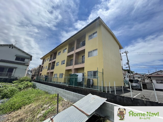 バルコニー　東向きです。