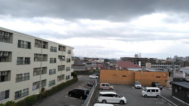 【京都市西京区大枝沓掛町のマンションの眺望】