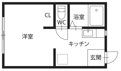 ピース・ヴィエントの間取り