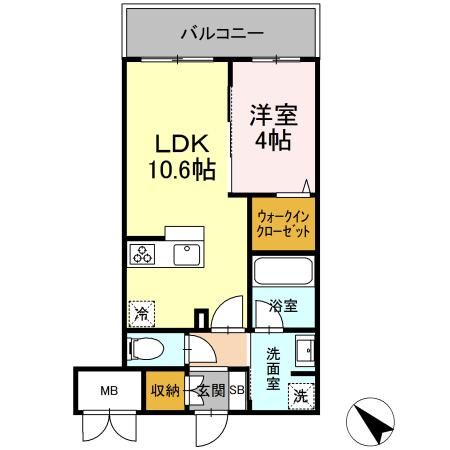 仮)D-room生麦5丁目PJの間取り