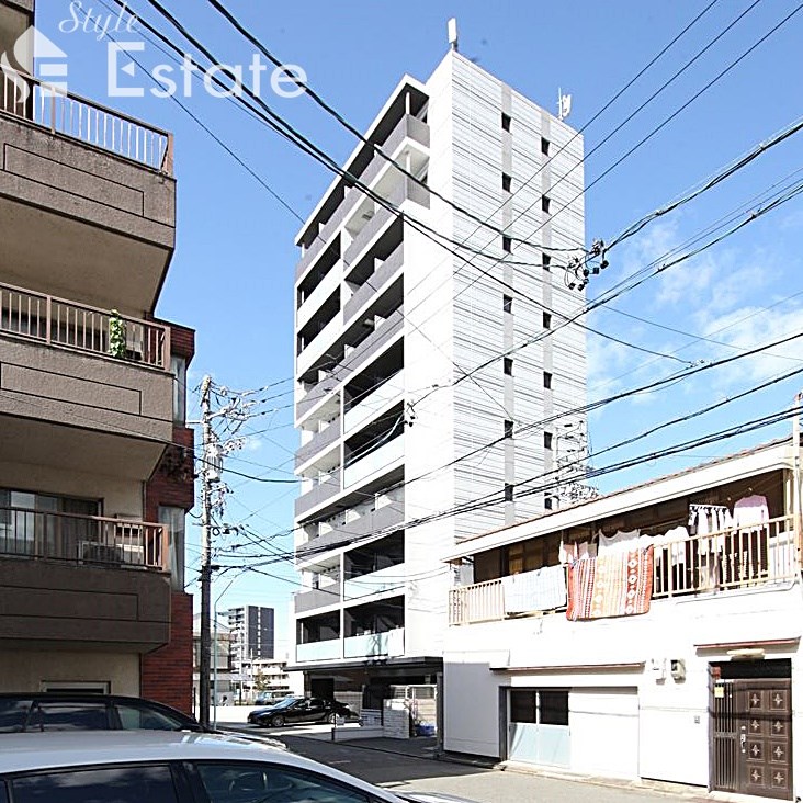 名古屋市東区筒井のマンションの建物外観