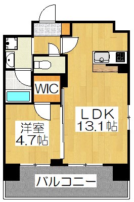 ベラジオレガシー京都河原町２の間取り