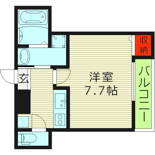 フジパレス長池町の間取り