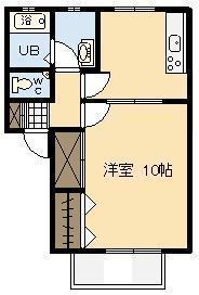 レイクハイツの間取り