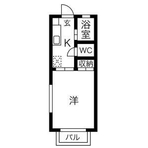 スリーウェイブの間取り