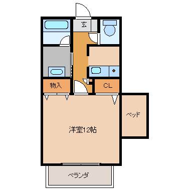 エクセランス・ド・シュレーリンの間取り