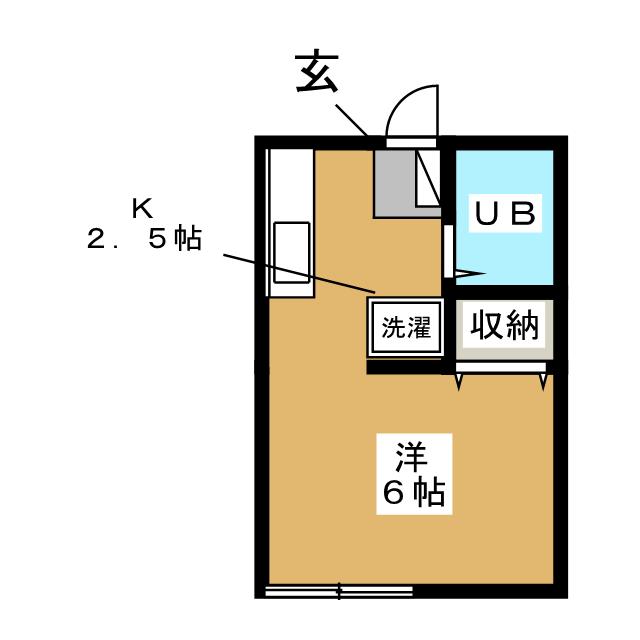 ニューハイツマツモトの間取り