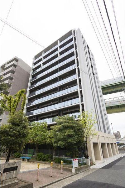 【名古屋市北区清水のマンションの建物外観】