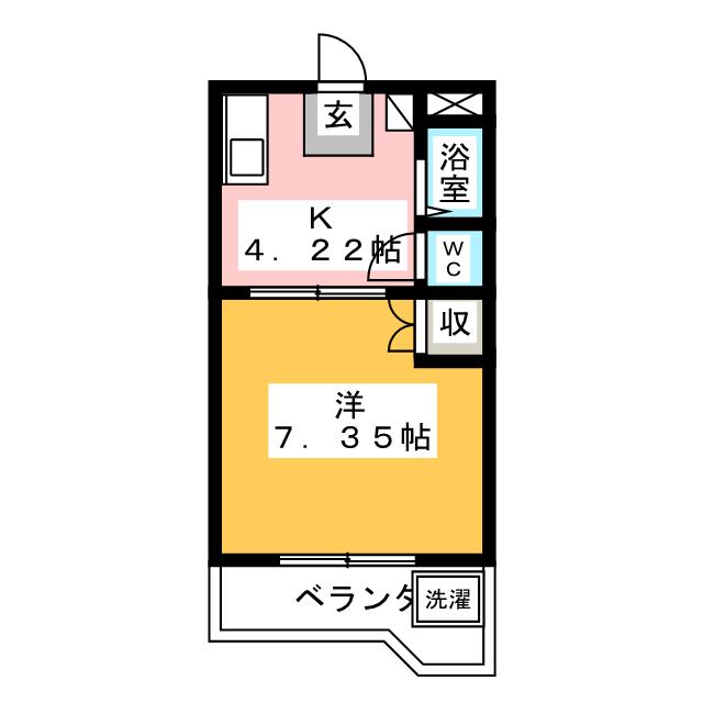 ボンエルフアライの間取り