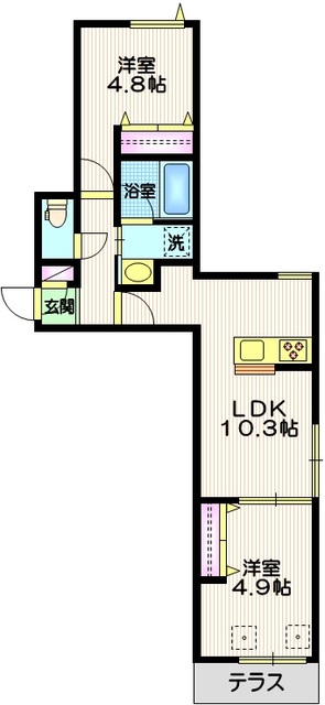 （仮称）奥沢３丁目メゾンの間取り