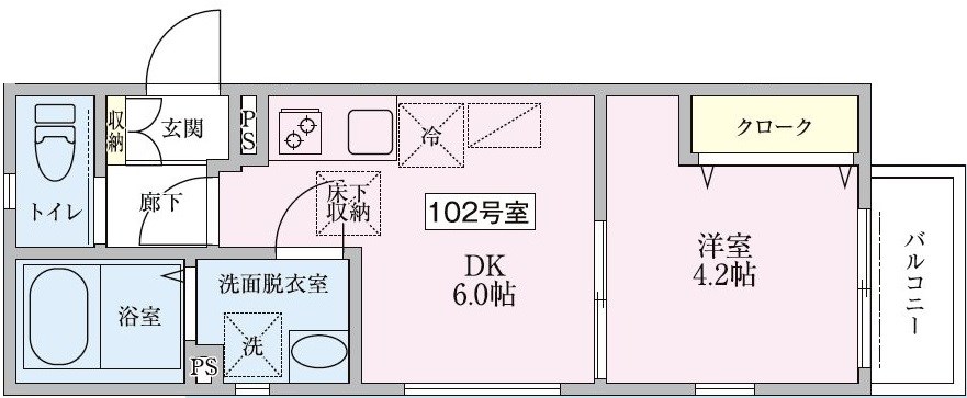 プレミーレの間取り