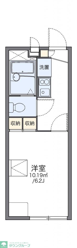 レオパレス錦の間取り