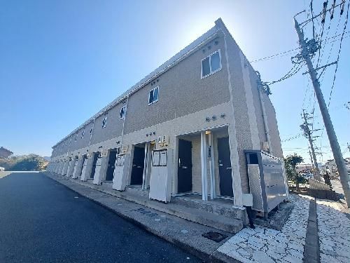 豊橋市下地町のアパートの建物外観