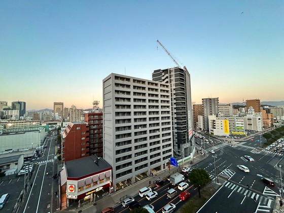 【広島市中区国泰寺町のマンションの眺望】