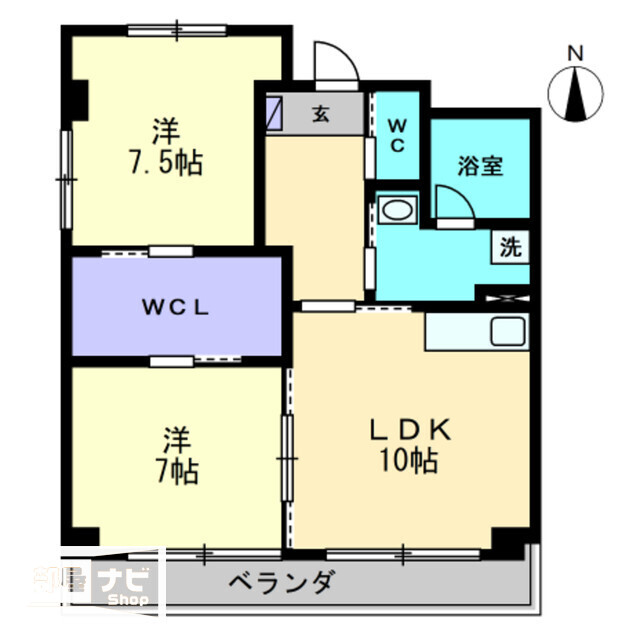 ハアラン御南の間取り