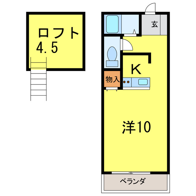 ダイアローグK棟の間取り