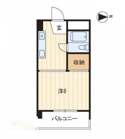 ホワイトマンションの間取り