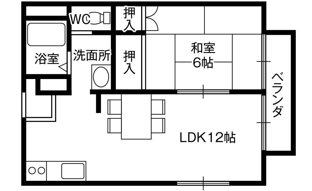 メゾネットＫＴの間取り