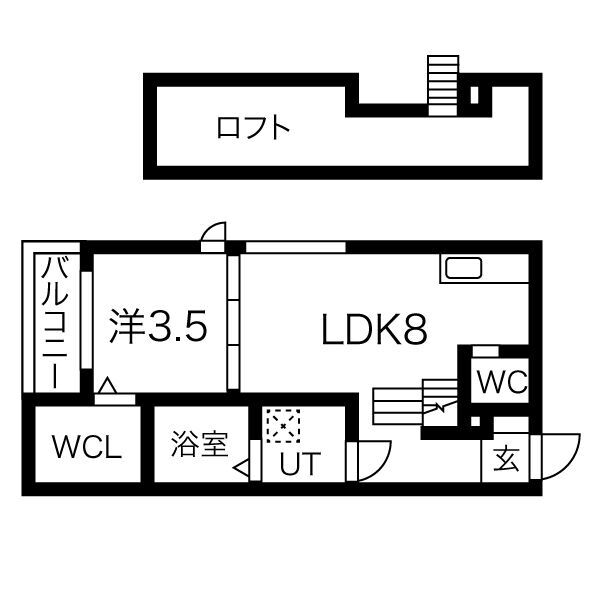 M＆N　（エム＆エヌ）の間取り