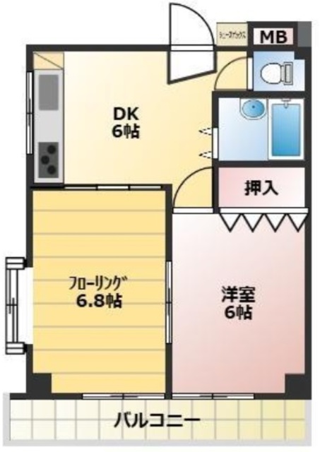 エクセピア新狭山の間取り