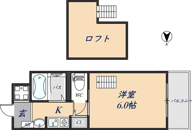 エステムコート大阪・中之島南の間取り