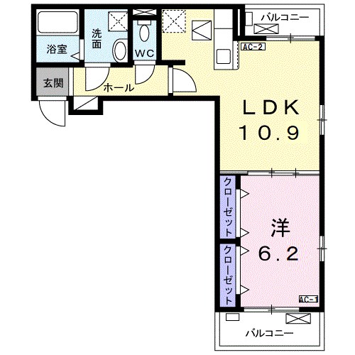 シャインの間取り