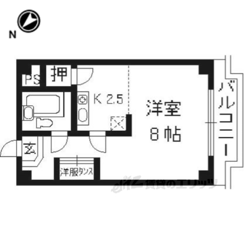 第２６長栄センチュリーハイツの間取り