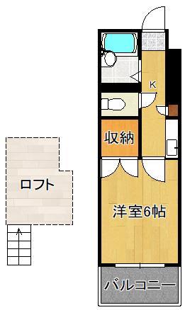 ＡＣ城野の間取り