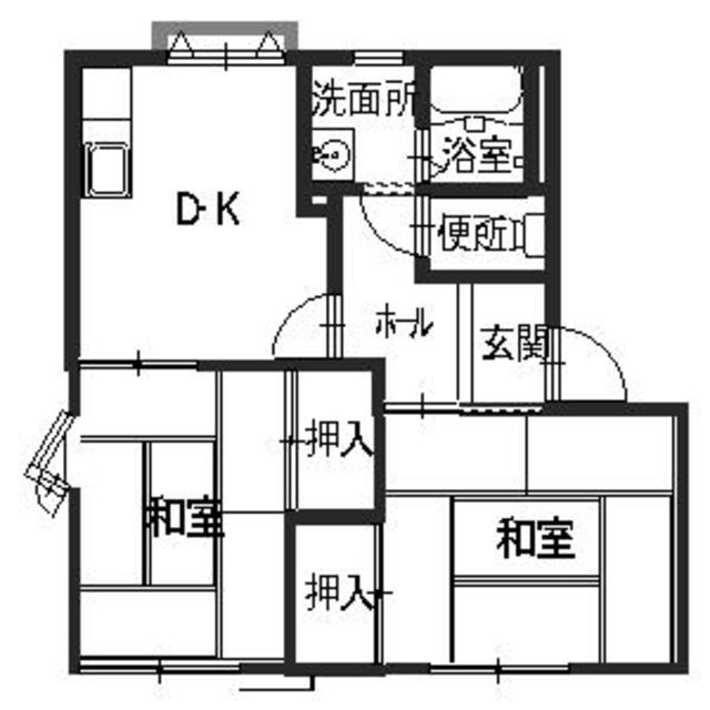 メゾン　ド　シャンドーレの間取り