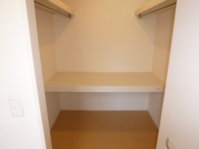 収納　ウォークインクローゼット