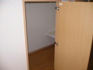 収納　ウォークインクローゼットです。