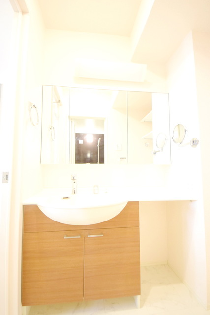 洗面設備　～朝の準備の強い味方っ～