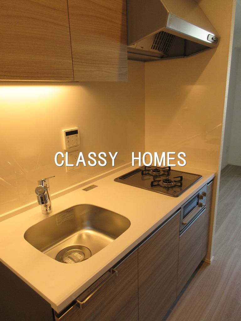 キッチン　2023年竣工　ブリリアタワー浜離宮：キッチン