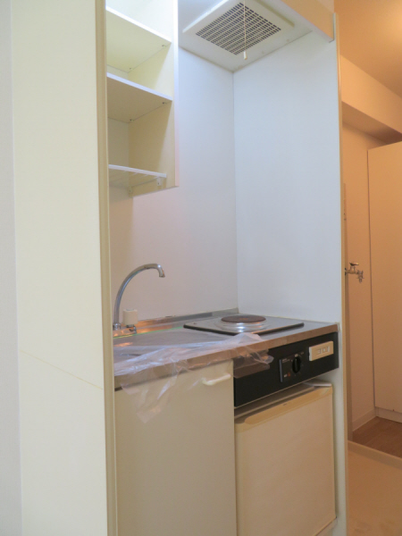 キッチン　キッチン　電気コンロ・冷蔵庫付
