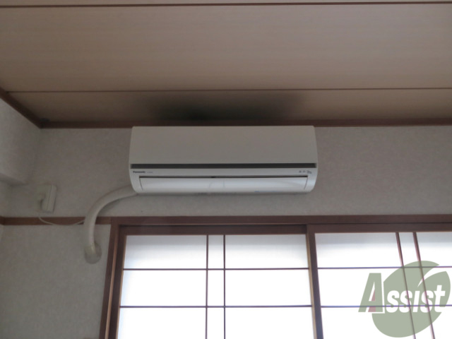 その他設備　エアコン付きなので入居のその日から快適ですねー。