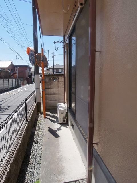 バルコニー　♪１階はテラスタイプ♪