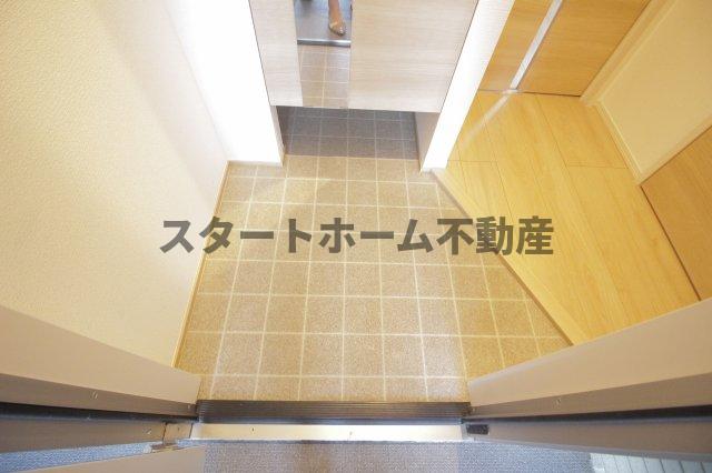 玄関　ゆったりとした玄関です