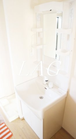 洗面設備　洗面台です。