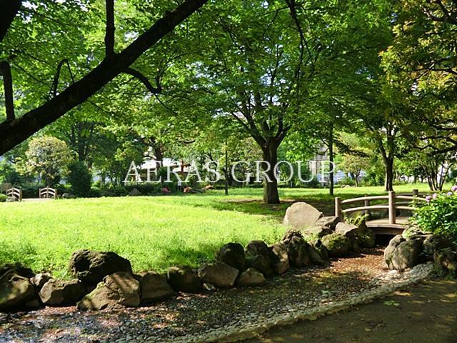 公園　百人町ふれあい公園（公園）まで427m