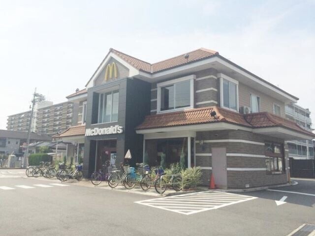 飲食店　マクドナルド長吉長原店（飲食店）まで400m