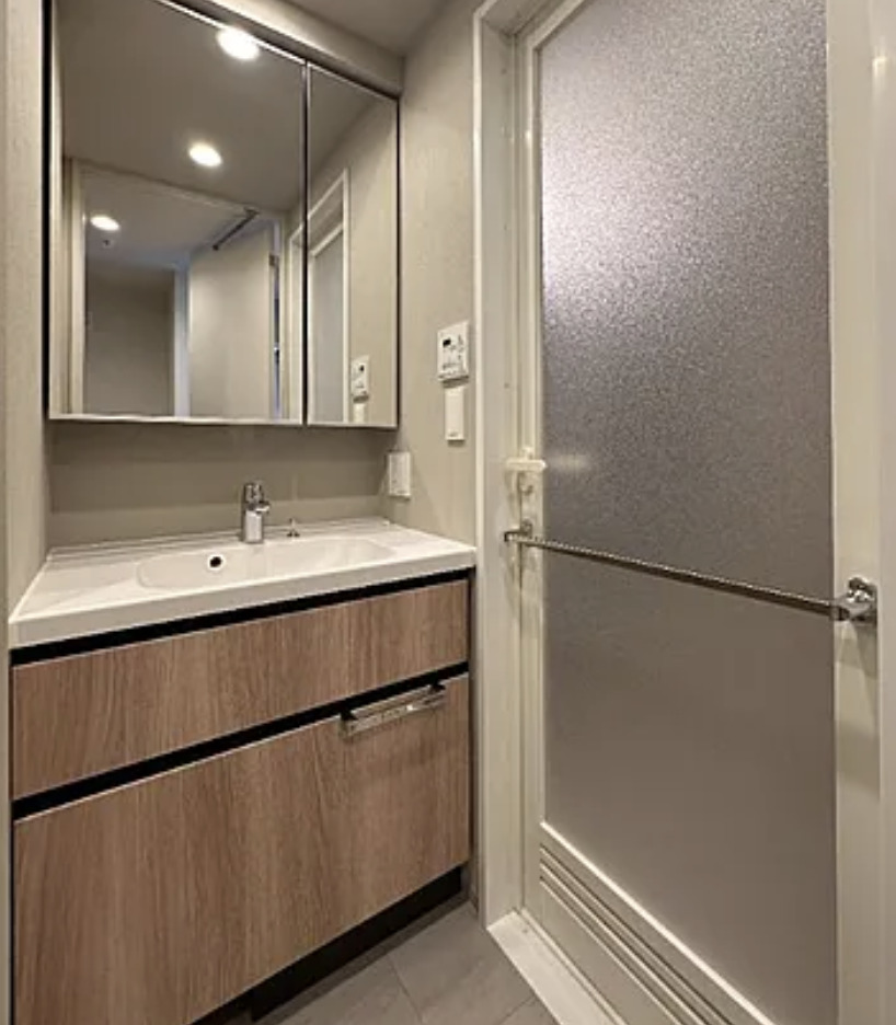 洗面設備　洗面所です