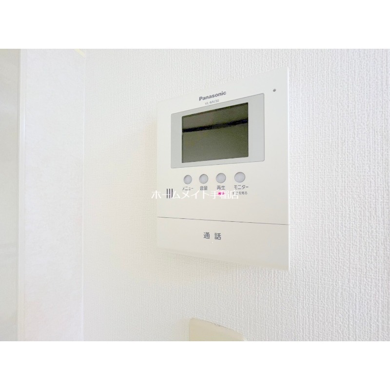 セキュリティ　モニター付きインターホン♪