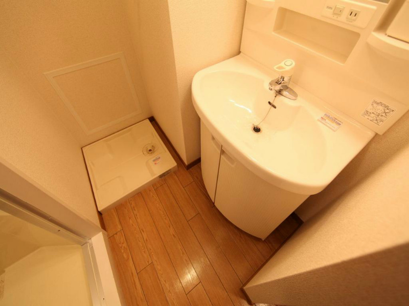 洗面設備　脱衣所　独立洗面台　室内洗濯機置き場