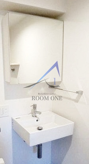 洗面設備　洗面台です。