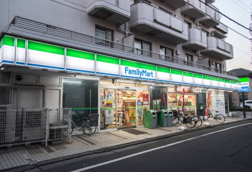 コンビニ　ファミリーマート 浜田山駅北店（コンビニ）まで193m