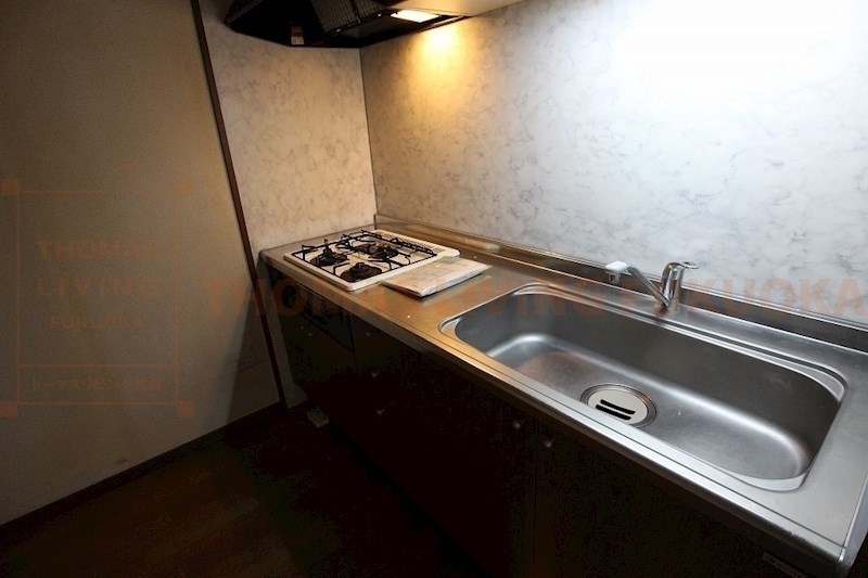 キッチン　広々としたキッチンです。