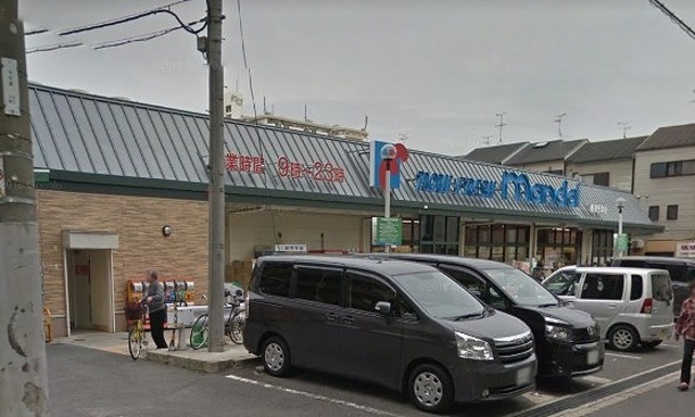 スーパー　万代　鶴見今津店（スーパー）まで671m