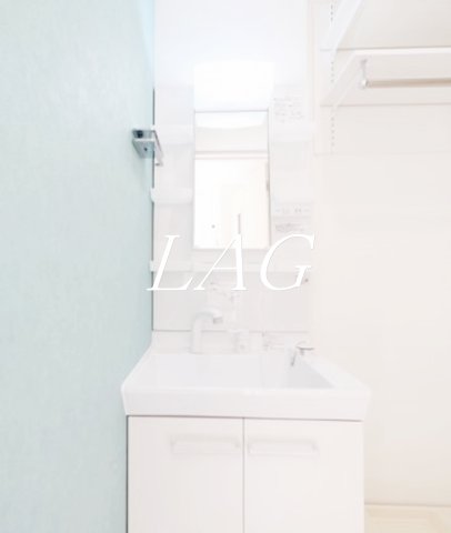 洗面設備　洗面台です。